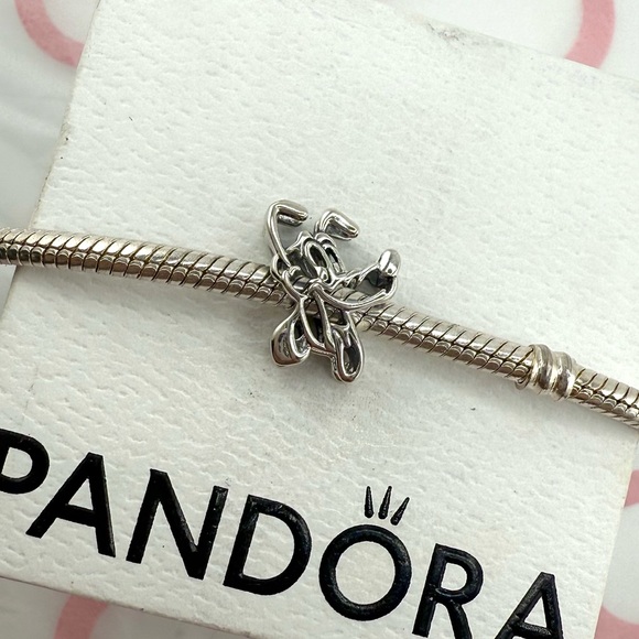 Pandora Jewelry - Authentic pandora Disney Pluto Openwork Charm Sterling Silver 925